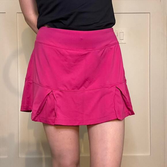 Nike Dri-Fit Hot Pink Mini Tennis Skort Skirt - Picture 1 of 4